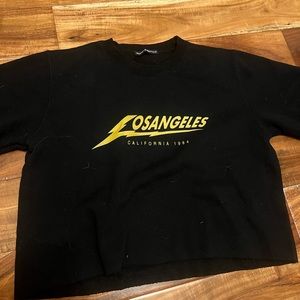 Brandy Melville cropped crewneck